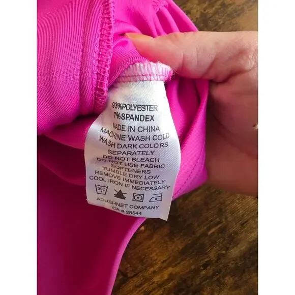 ✨ FootJoy Women’s Performance Full-Zip Jacket – Size M (Pink/Grey Colorblock) ✨ - Picture 6 of 6